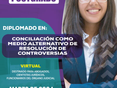 Diplomado en Conciliación Como Medio Alternativo de Resolución de Controversias