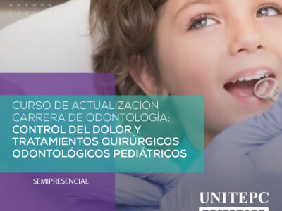 Curso de Actualización: Control del Dolor y Tratamientos Quirúrgicos odontológicos pediátricos