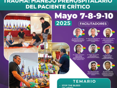 2do Curso Taller Internacional Trauma: Manejo Prehospitalario del Paciente Crítico